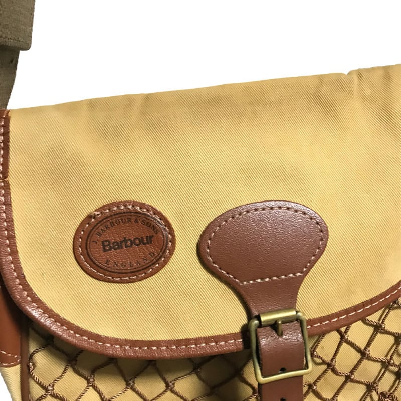 USED】90'S-00'S BARBOUR FISHING BAG | KONBINI