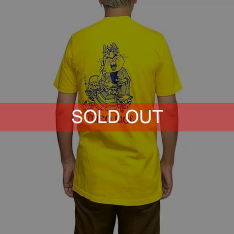 【USED】70'S FLIED LICE RABBIT T-SHIRT