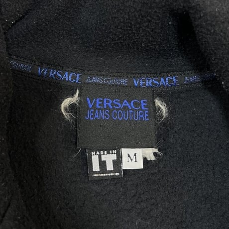 【USED】90'S-00'S VERSACE JEANS COUTURE FLEECE TOP