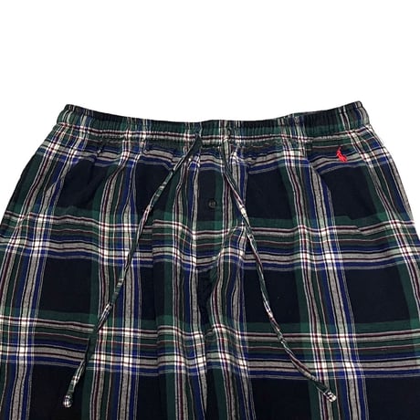 【USED】90's Polo by Ralph Lauren PLAID SLEEPING PANTS