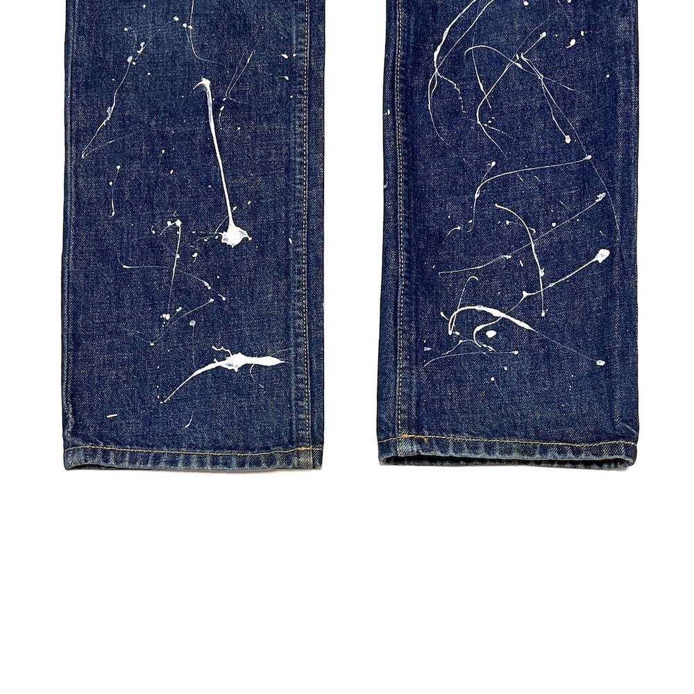 USED】HELMUT LANG 1999 PAINT DENIM PANTS | KONBINI USED】HELMUT LANG 1999 PAINT DENIM PANTS | KONBINI