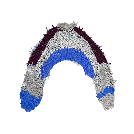 【USED】Sonder Notion HANDMADE UPCYCLE COTTON CRAZY KNIT TOP
