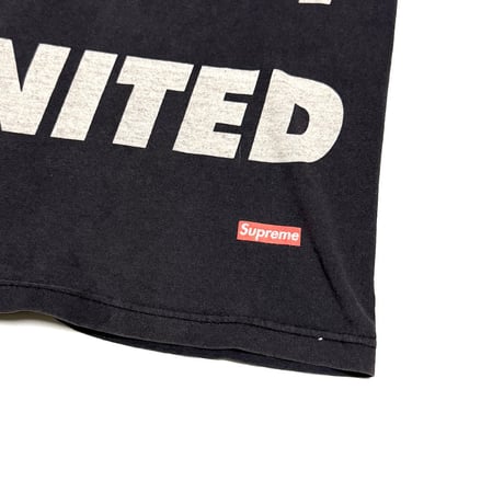 【USED】SUPREME × TET 2007AW Goodfellas “Gangster” T-shirt Fade Black