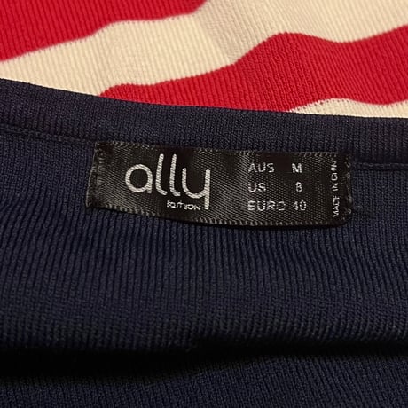 【USED】00s ally BORDER CAMISOLE