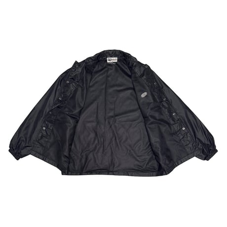 【DEAD STOCK】90's-00's bitch skateboards Logo Black Nylon Coach Jacket