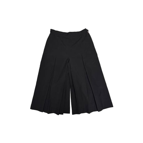【USED】80's-90's Eastern-European Wool Blend Pleated Hakama Trousers