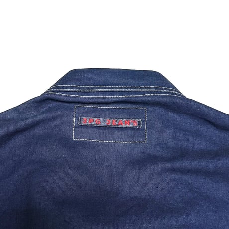 【USED】90's JPG JEAN’S by GAULTIER Linen Work Jacket with Detachable Pocket