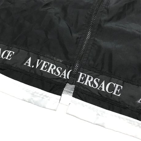 【USED】90'S A.VERSACE NYLON TRACK SUITS
