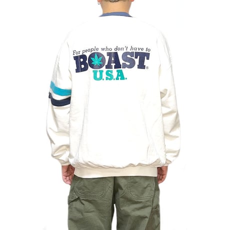 【USED】90'S BOAST U.S.A. MARIJUANA SWEATSHIRT