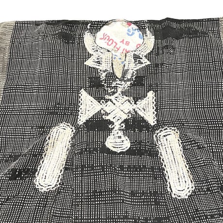 【USED】VINTAGE AFRICAN FUGU BATAKARI SMOCK JACKET KIMONO STYLE