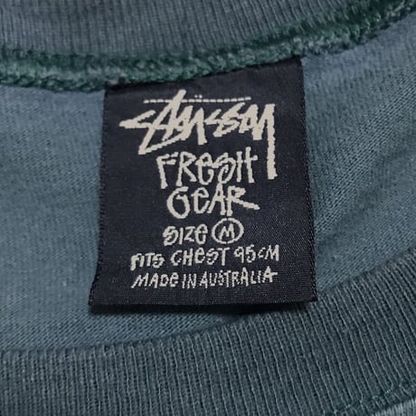 【USED】90'S STUSSY ROOSTER T-SHIRT