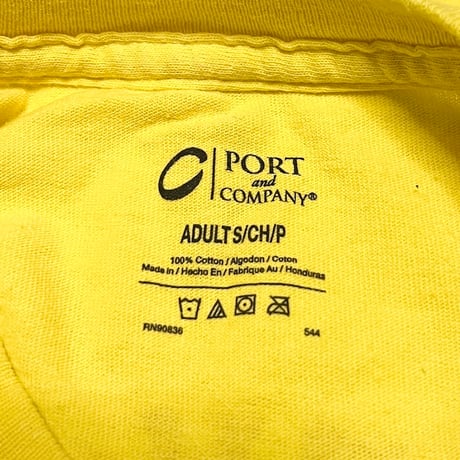 【USED】00's TRADER JOE'S L/S T-SHIRT YELLOW