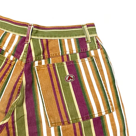 【USED】90'S AIR WALK MULTI STRIPE SHORTS