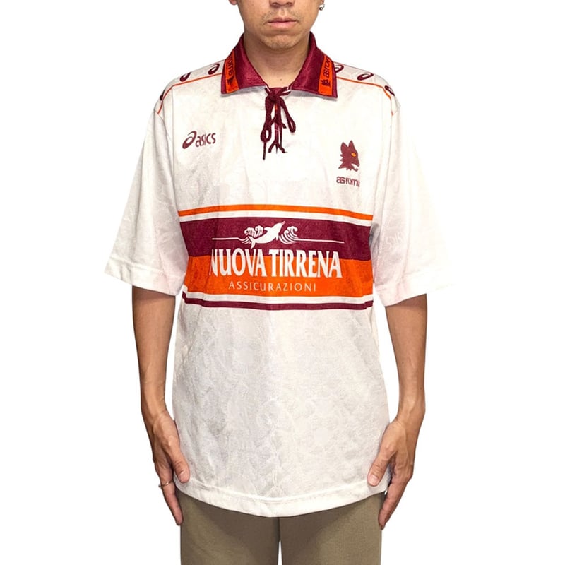 USED】ASICS AS Roma 1994-95 Away Lace-Up Footba