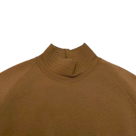 【USED】80'S ALAÏA HI-NECK CROPPED WOOL KNIT TOPS
