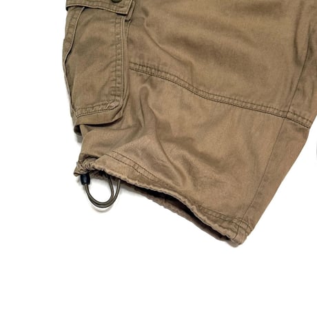 【USED】00's Nike Cargo Shorts Brown Cotton Multi Pocket