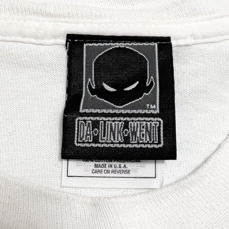 【USED】90'S-00'S DA・LINK・WENT ALIEN T-SHIRT
