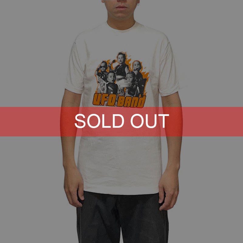 USED】90'S U.F.O.BAND T-SHIRT | KONBINI USED】90'S U.F.O.BAND T-SHIRT | KONBINI