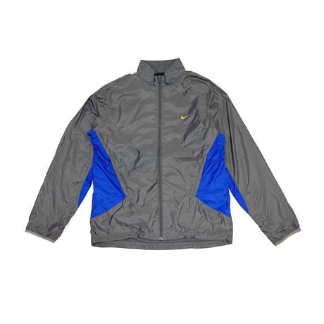 【USED】00'S NIKE SPHERE NYLON JACKET GRAY × BLUE