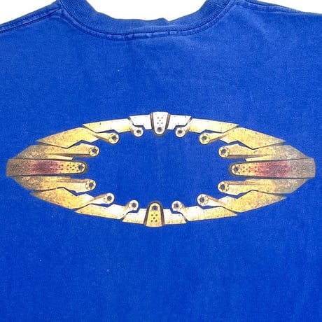 【USED】90'S-00'S OAKLEY GEAR LOGO T-SHIRT