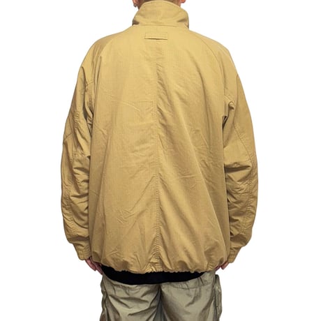 【USED】00's Columbia RIPSTOP NYLON SLEEVE POCKET JACKET BEIGE