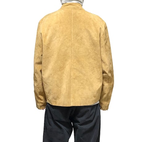 【USED】90'S-00'S J.CREW SUEDE ZIP JACKET