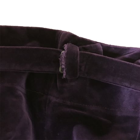 【USED】80'S VINTAGE VIVIENNE WESTWOOD VELOR PANTS