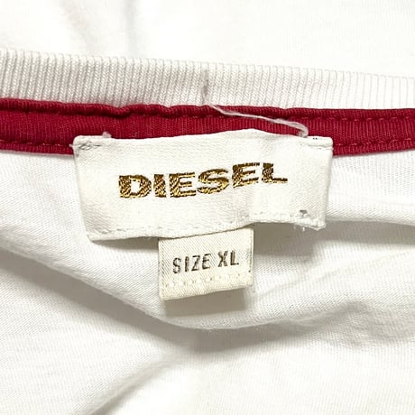【USED】2010's DIESL NEVER LOOK BACK L/S T-SHIRT
