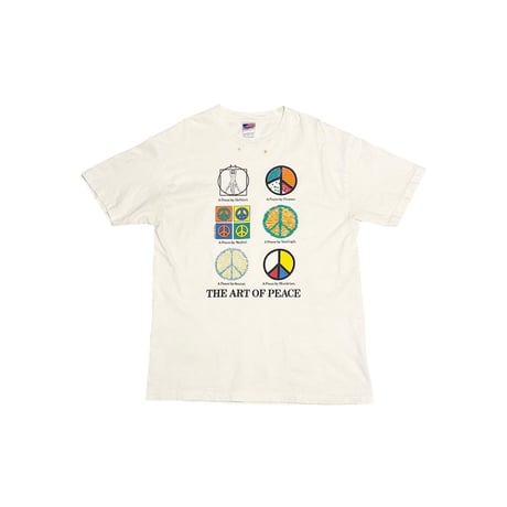 【USED】90's THE ART OF PEACE T-SHIRT