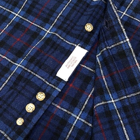 【USED】00'S PENDLETON TARTAN CHECK WOOL SHIRT