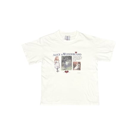 【USED】00's ALICE in WONDERLAND CHIBI T-SHIRT
