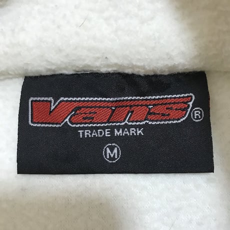 【USED】90'S-00'S VANS FLEECE TOP WHITE