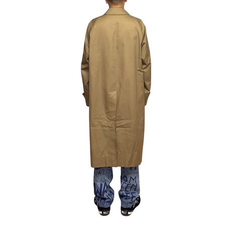 【USED】80's-90's Burberrys One Panel Sleeve Balmacaan Coat Made in England