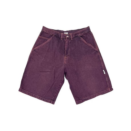 【USED】90'S BLIND SKATEBOARDS WINE RED DENIM SHORTS