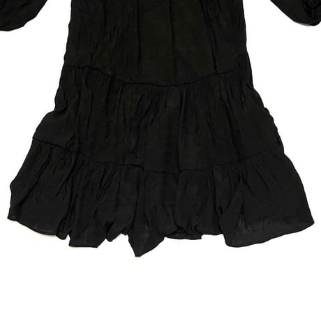 【USED】00'S mia JOY L/S DRESS BLACK