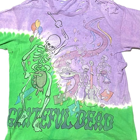 【USED】GRATEFUL DEAD 1991-1992 "NEW YEAR'S EVE OAKLAND CONCERT TOUR" T-SHIRT
