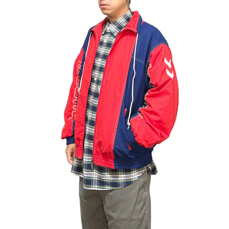 【USED】80'S HUMMEL NYLON TRACK JACKET