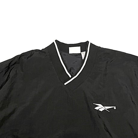 【USED】90'S Reebok V-NECK PULLOVER NYLON JACKET
