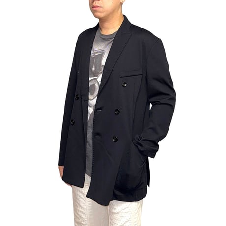 【USED】00's ALESSANDRO DELL'ACQUA DOUBLE BREASTED JACKET