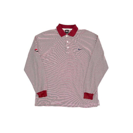 【USED】00'S NIKE BORDER L/S POLO-SHIRT