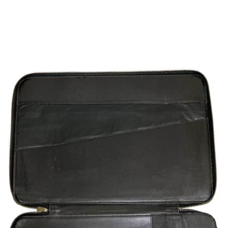 【USED】80'S-90'S C.P.COMPANY LEATHER CLUTCH BRIEFCASE