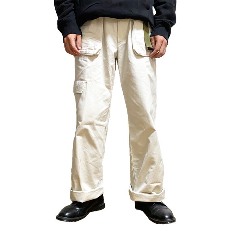 USED】90'S A.P.C. CARGO PANTS WHITE | KONBINI