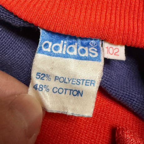 【USED】70's adidas West Germany Red × Navy Track Jacket