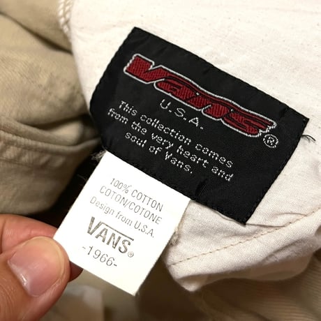 【USED】90's-00's VANS LOOSE FIT COTTON PANTS