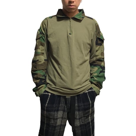 【USED】U.S COMBAT SHIRT WITH ELBOW PADS