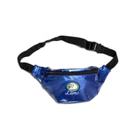 【USED】 80's-90's Osamu Tezuka Design Seibu Lions Metallic Blue Waist Bag