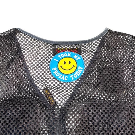 【USED】90'S BIG RUN PSYCHEDELIC PATCH CUSTOMS VEST