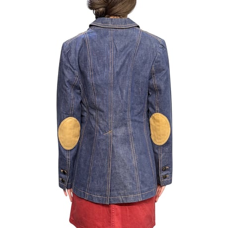 【USED】70's-80's 7 JULI Yugoslavia Denim Tailored Jacket