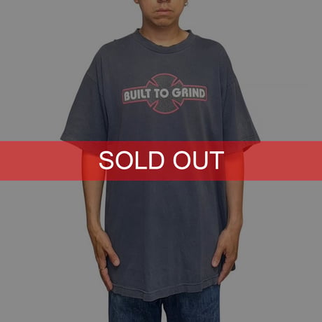 【USED】90's-00's INDEPENDENT TRUCK COMPANY BUILT TO GRIND T-SHIRT