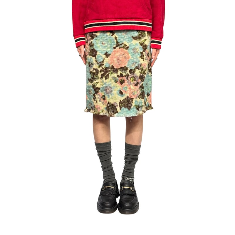 もこ USED】00's MOSCHINO CHEAP AND CHIC Floral Jacqu